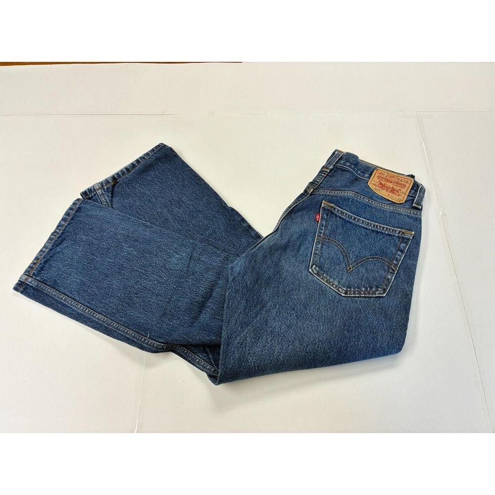 Men's Levi's 505 Red Tabs 33x30 Regular Fit Y2K Retro Sku#11-31